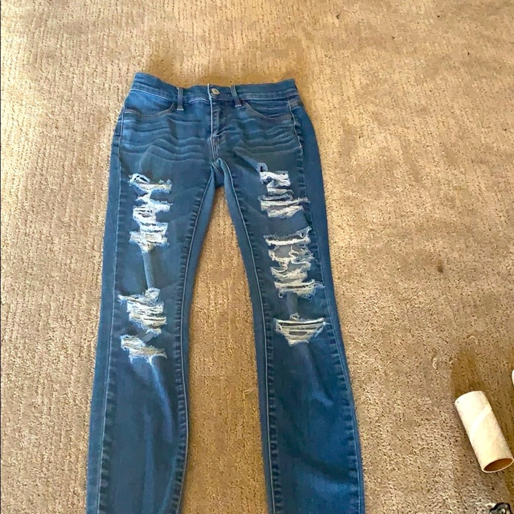 pacsun distressed jeans